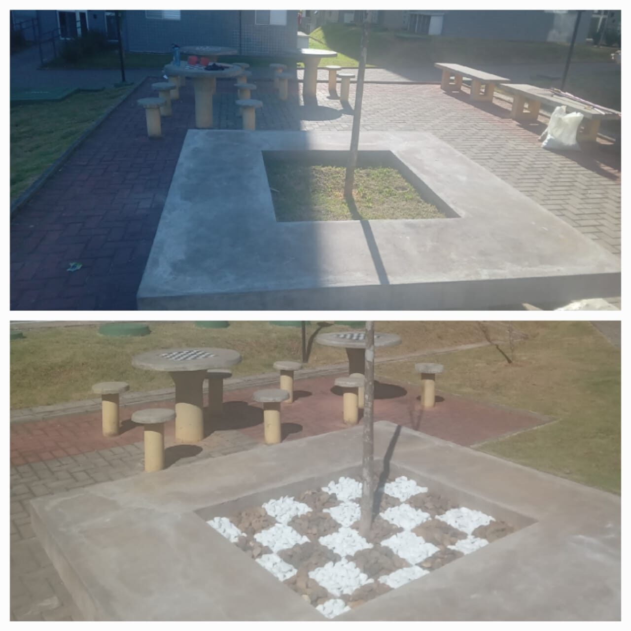 Equipe fazendo projeto de paisagismo na Vila Olímpia